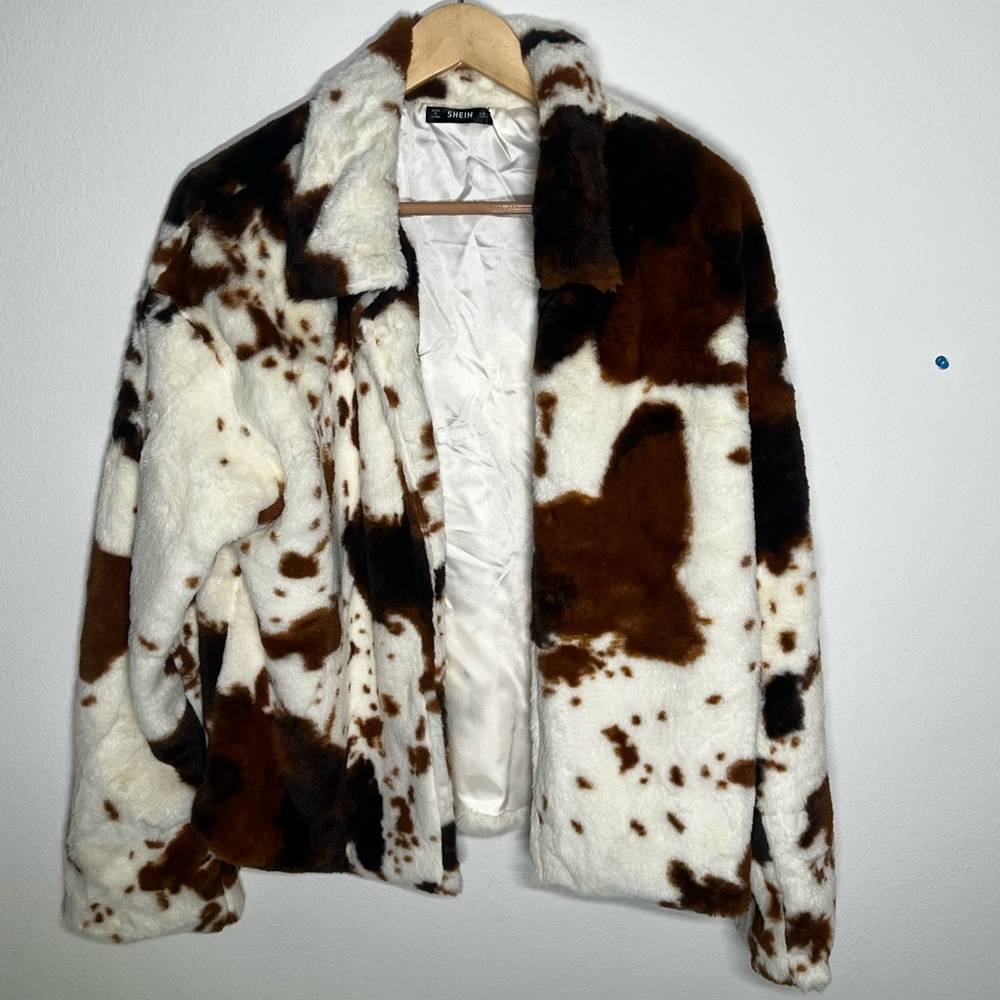 Cow Print Jacket